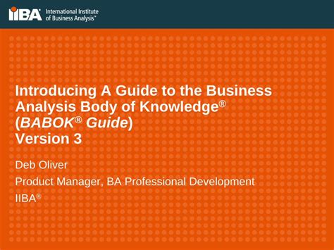 babok v3 certification|A GUIDE TO THE BUSINESS ANALYSIS BODY OF .